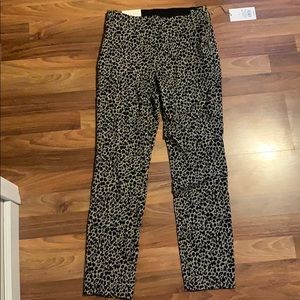 Leopard Print Dress Pants